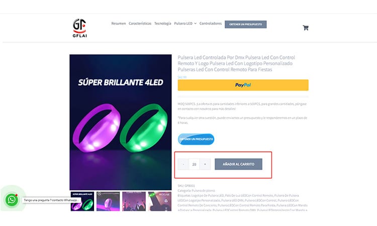 pulsera con luz led pulsera con luz led