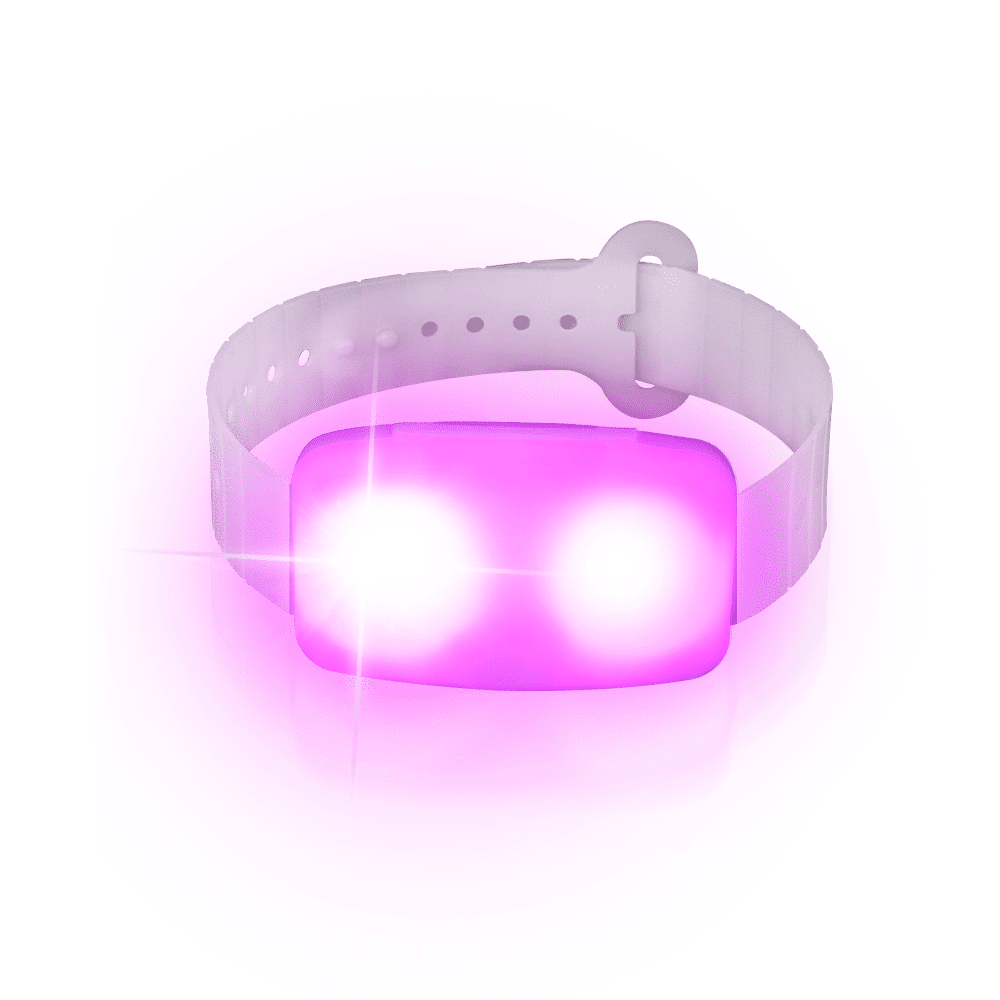 pulsera led control dmx