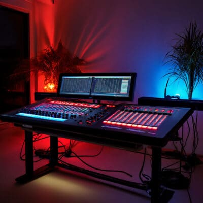 consola de diseño de iluminación consola de diseño de iluminación