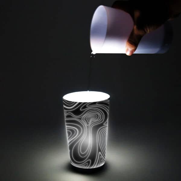 water activated led cup