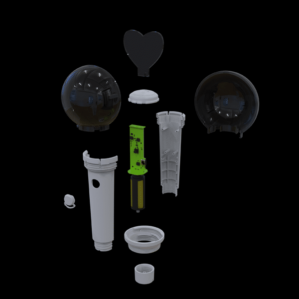Centrándose en la magia del Lightstick 4 lightstick
