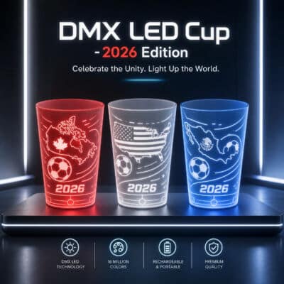 Ilumina el juego con Vasos LED 3 LED Glass